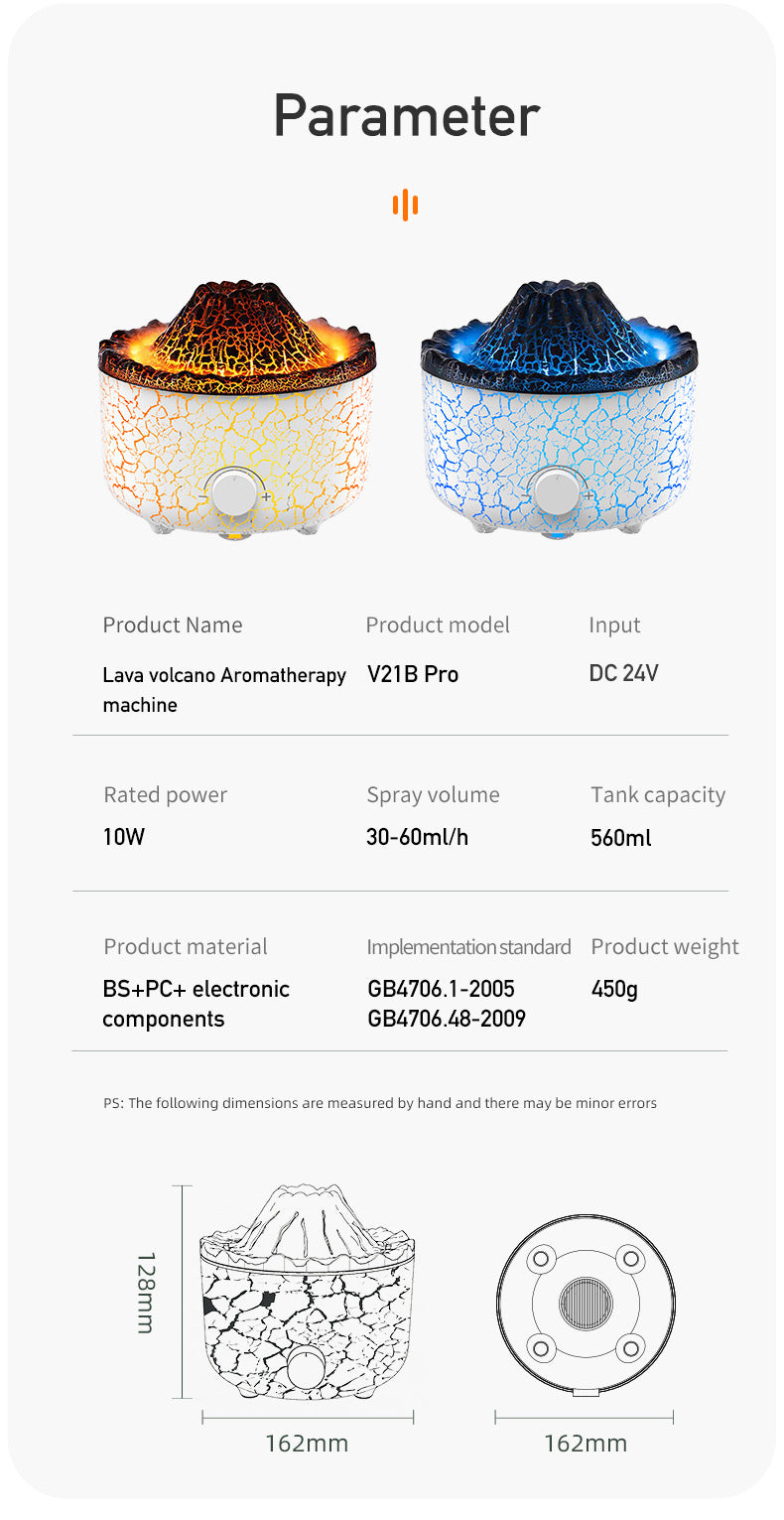 PyroPulse™ Volcano Humidifier 2.0